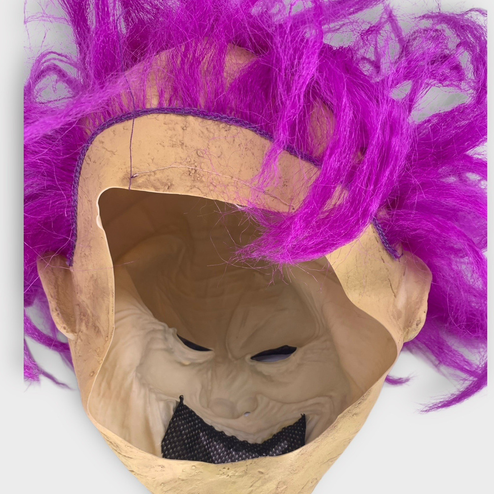 Psycho Sideshow Shackles The Clown Evil Mask Adult M Costume California Costumes - Picture 9 of 12